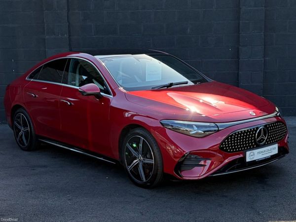 Mercedes-Benz CLA Saloon, Electric, 2025, Red