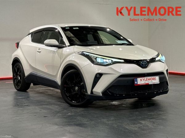 Toyota C-HR SUV, Petrol Hybrid, 2021, White