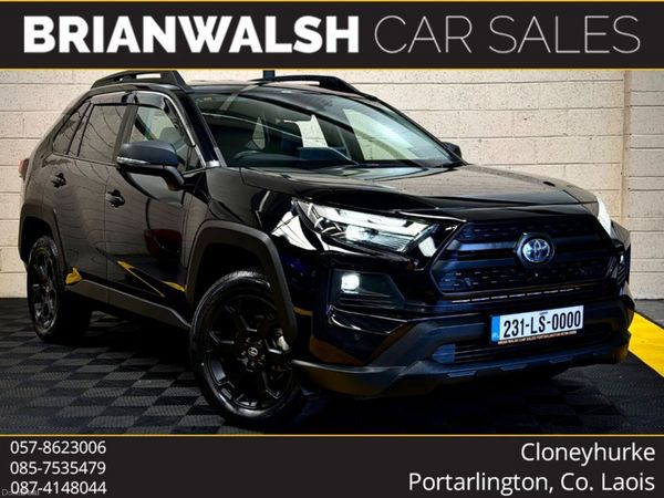Toyota RAV4 SUV, Petrol Hybrid, 2023, Black
