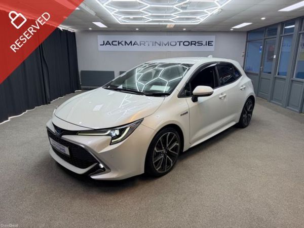 Toyota Corolla Hatchback, Petrol Hybrid, 2019, White