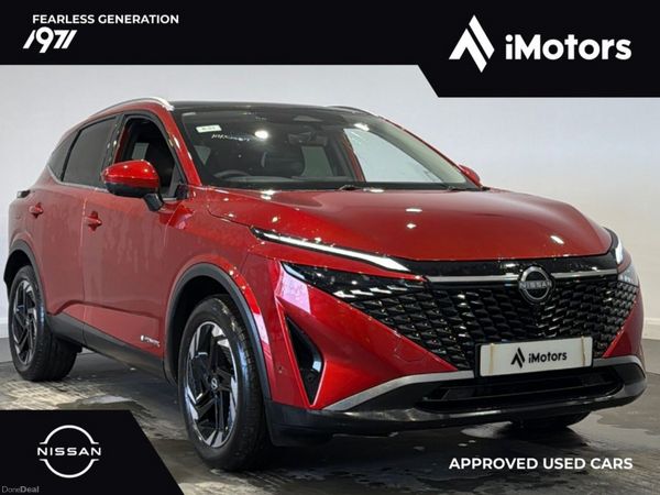 Nissan Qashqai SUV, Petrol Hybrid, 2026, Red