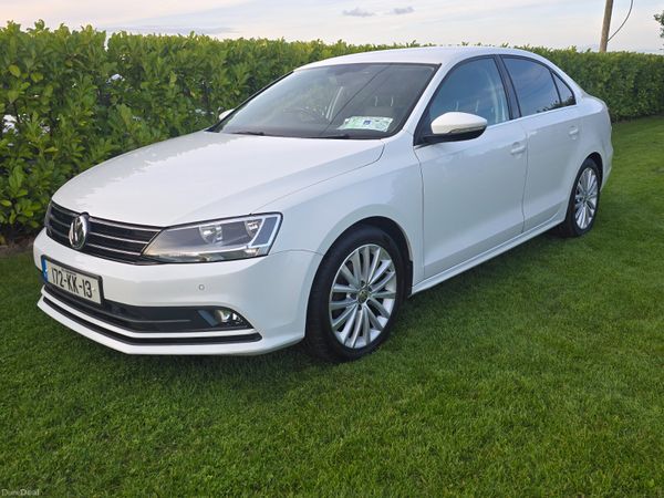 Volkswagen Jetta Saloon, Petrol, 2017, White
