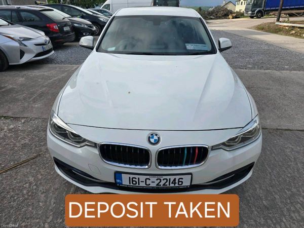 BMW 3-Series Saloon, Petrol, 2016, White