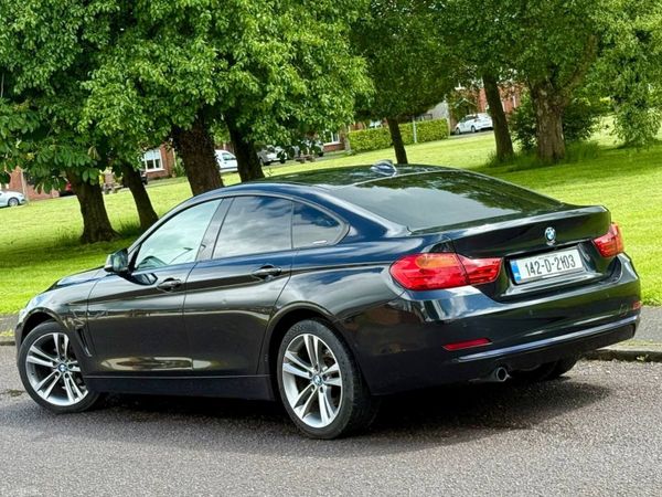 BMW 4-Series Saloon, Diesel, 2014, Black