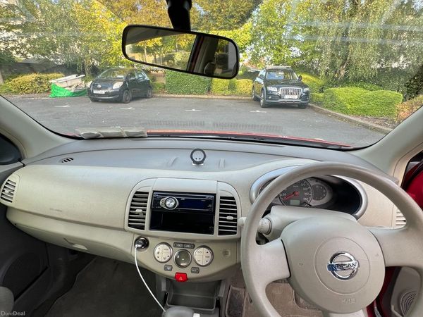 Nissan March Hatchback, Petrol, 2006, Red