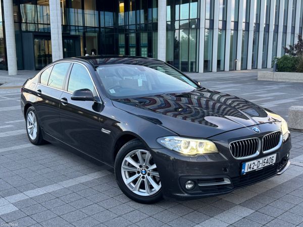 BMW 5-Series Saloon, Diesel, 2014, Brown