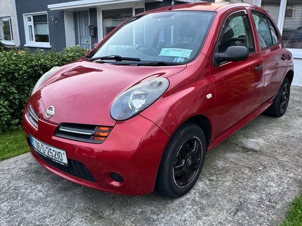 Nissan Micra Hatchback, Petrol, 2006, Red