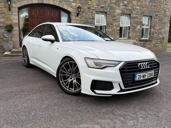 Audi A6 Saloon, Diesel, 2021, White