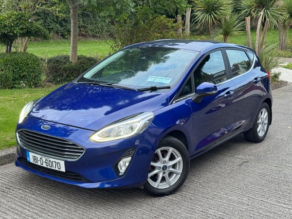 Ford Fiesta Hatchback, Petrol, 2018, Blue