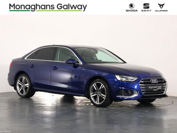 Audi A4 Saloon, Diesel, 2023, Blue