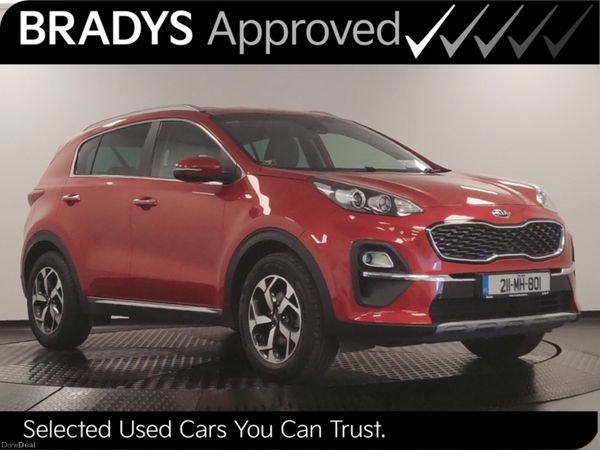 Kia Sportage MPV, Diesel, 2021, Red