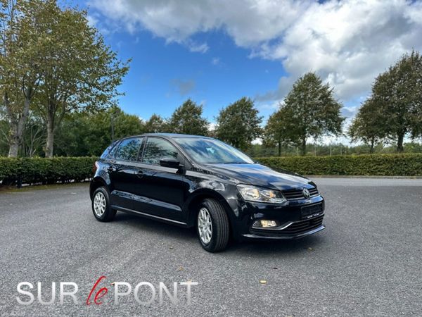 Volkswagen Polo Hatchback, Petrol, 2017, Black