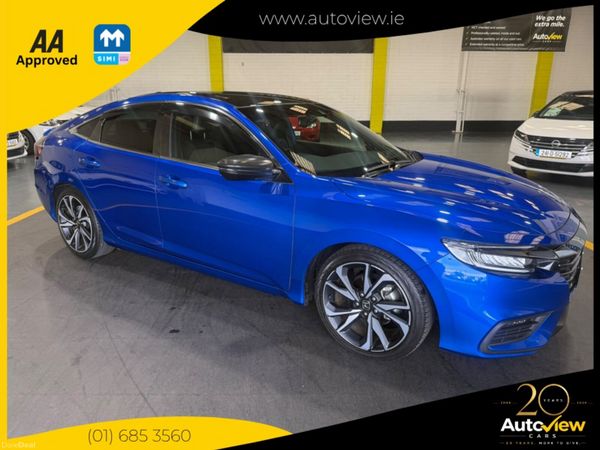 Honda Insight Saloon, Petrol Hybrid, 2021, Blue