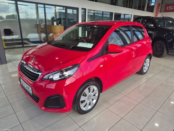 Peugeot 108 Hatchback, Petrol, 2019, Red