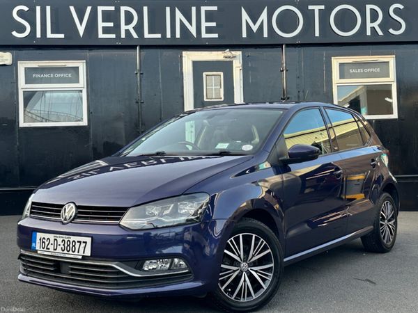 Volkswagen Polo Hatchback, Petrol, 2016, Blue