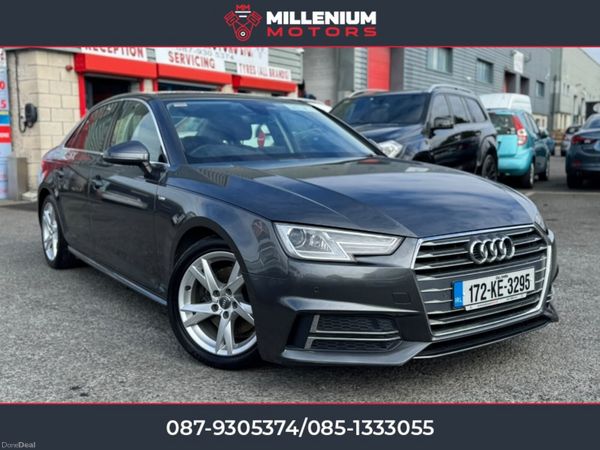 Audi A4 Saloon, Petrol, 2017, Grey