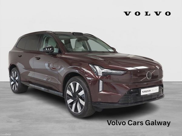Volvo EX90 Estate, Electric, 2026, Red