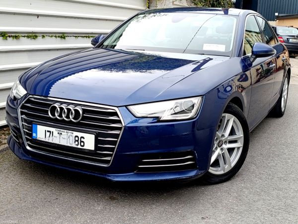 Audi A4 Saloon, Diesel, 2017, Blue