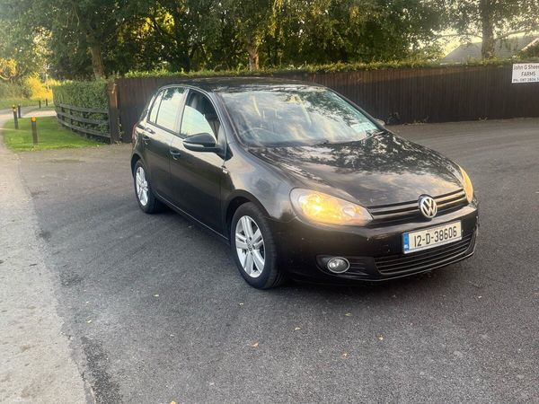 Volkswagen Golf Hatchback, Diesel, 2012, Black