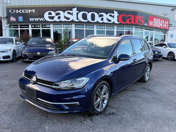 Volkswagen Golf Estate, Diesel, 2019, Blue