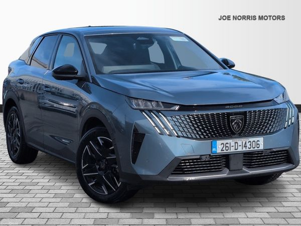 Peugeot 3008 SUV, Petrol Hybrid, 2026, Blue