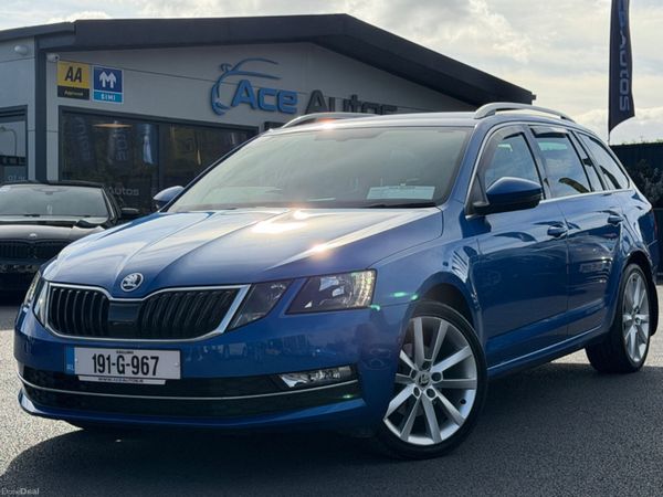 Skoda Octavia Estate, Diesel, 2019, Blue