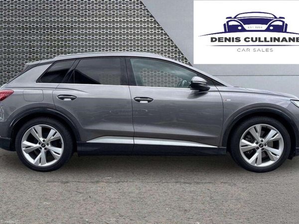 Audi Q4 e-tron SUV, Electric, 2024, Grey