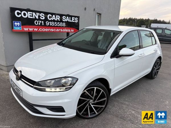 Volkswagen Golf Hatchback, Diesel, 2018, White