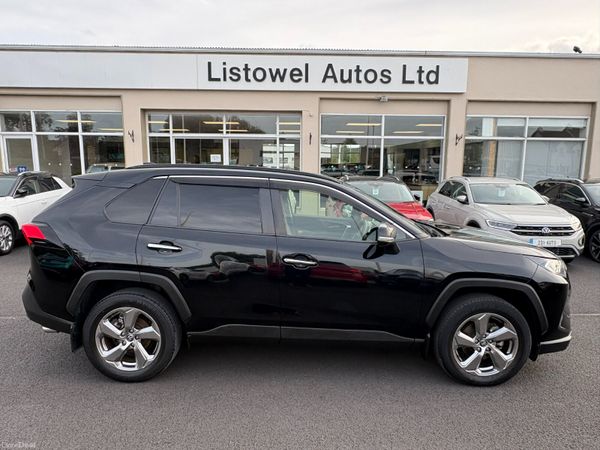 Toyota RAV4 SUV, Petrol Hybrid, 2020, Black