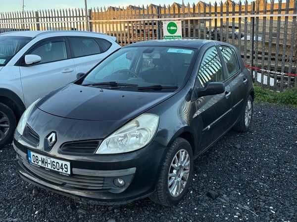 Renault Clio Hatchback, Diesel, 2008, Black