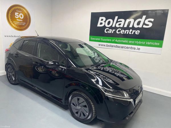 Nissan Note Hatchback, Petrol Hybrid, 2022, Black