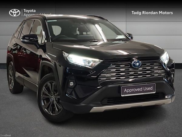 Toyota RAV4 SUV, Petrol Hybrid, 2023, Black