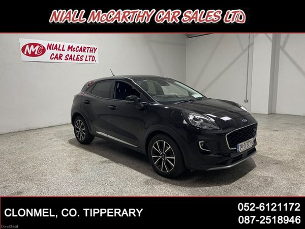 Ford Puma MPV, Petrol Hybrid, 2024, Black