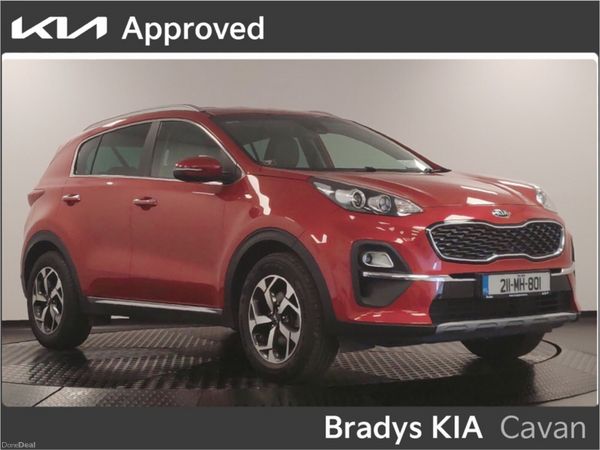 Kia Sportage MPV, Diesel, 2021, Red
