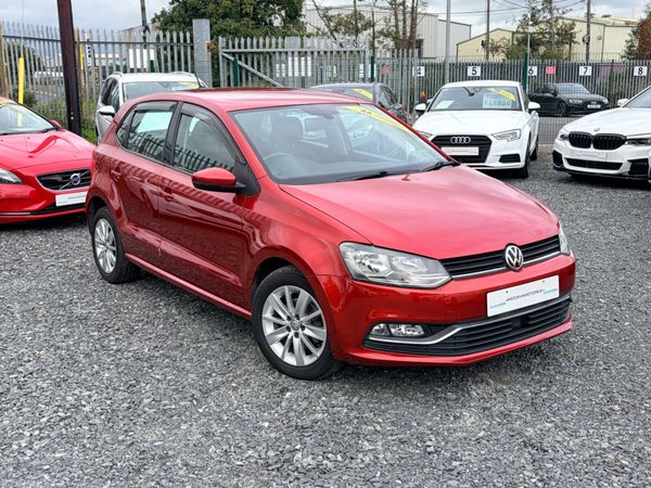 Volkswagen Polo Hatchback, Petrol, 2016, Red