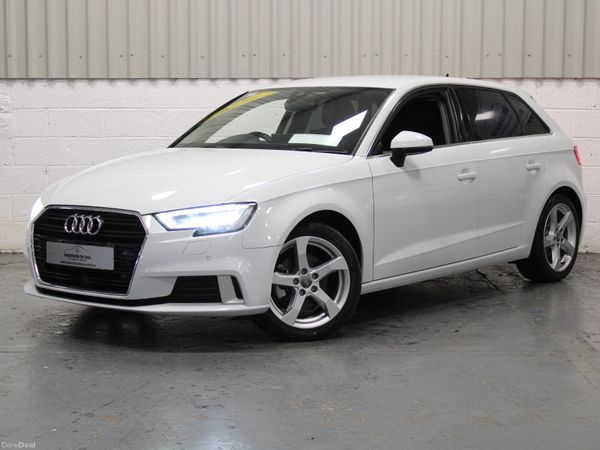 Audi A3 Hatchback, Petrol, 2019, White