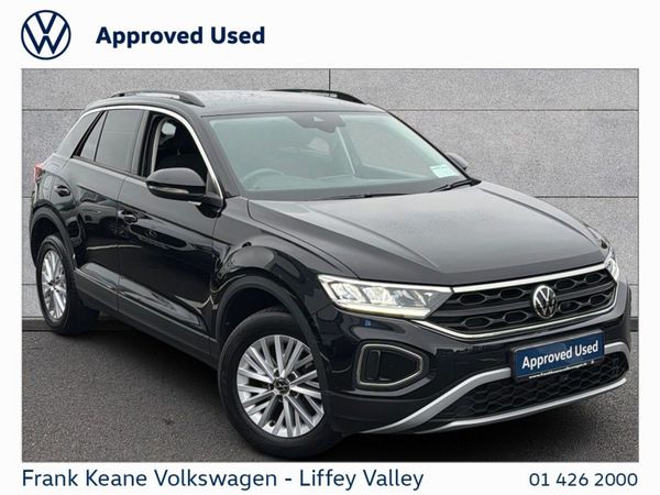 Volkswagen T-Roc SUV, Petrol, 2023, Black