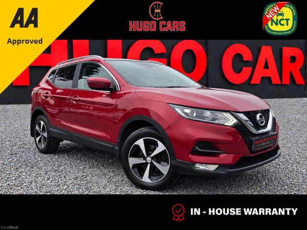 Nissan Qashqai MPV, Petrol, 2018, Red