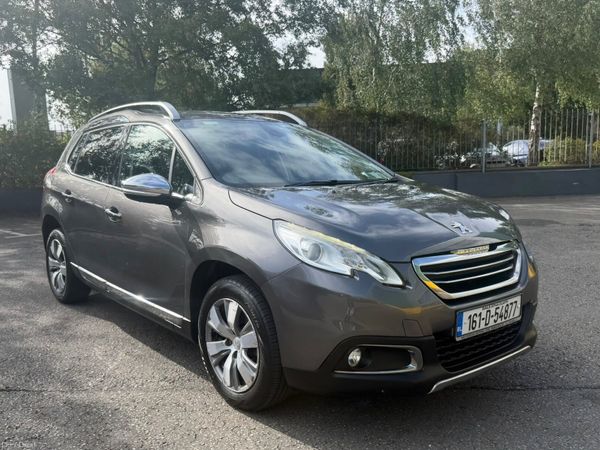 Peugeot 2008 SUV, Petrol, 2016, Grey