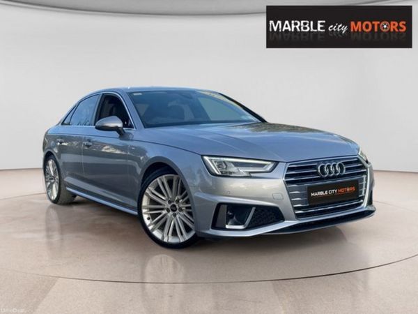 Audi A4 Saloon, Diesel, 2019, Silver