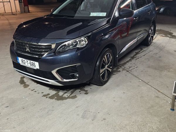 Peugeot 5008 MPV, Diesel, 2018, Blue
