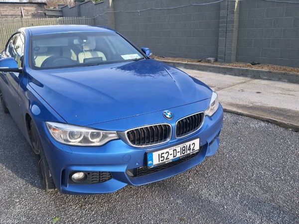 BMW 4-Series Saloon, Diesel, 2015, Blue