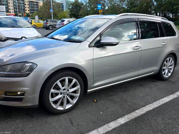 Volkswagen Golf Estate, Petrol, 2015, Silver