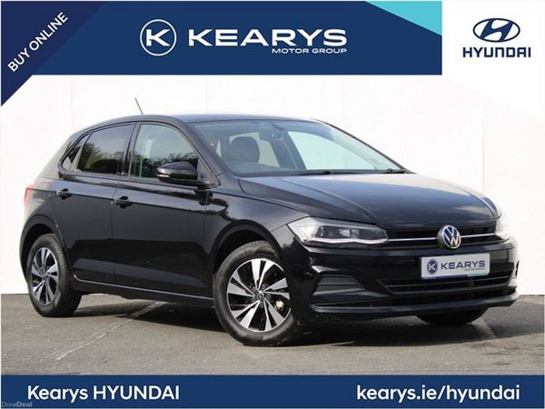 Volkswagen Polo Hatchback, Petrol, 2021, Black