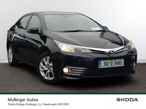 Toyota Corolla Saloon, Diesel, 2018, Black