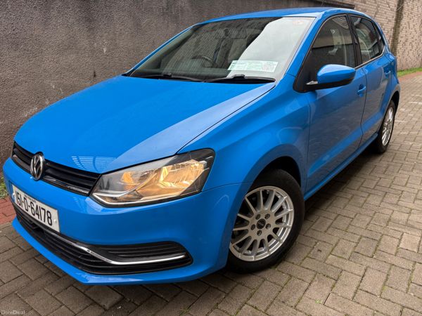Volkswagen Polo Hatchback, Petrol, 2015, Blue