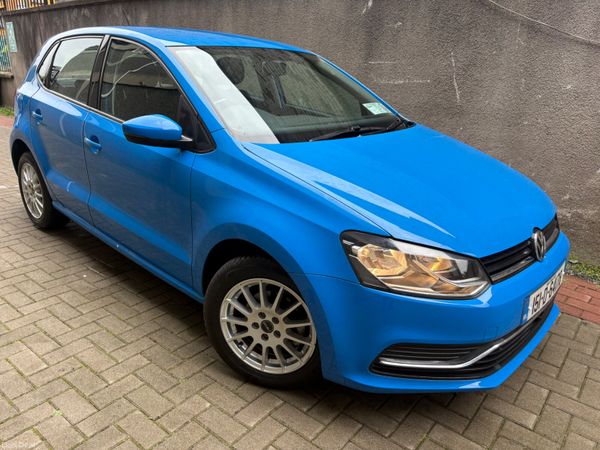 Volkswagen Polo Hatchback, Petrol, 2015, Blue
