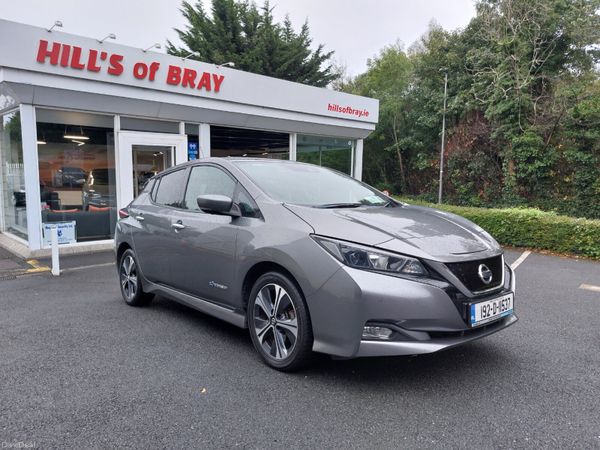 Nissan Leaf Hatchback, Electric, 2019, Grey
