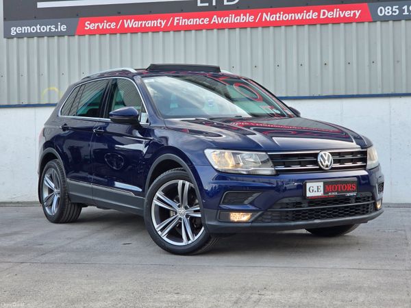 Volkswagen Tiguan SUV, Diesel, 2019, Blue