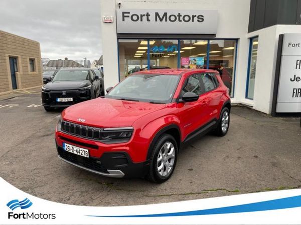 Jeep Avenger SUV, Petrol, 2025, Red